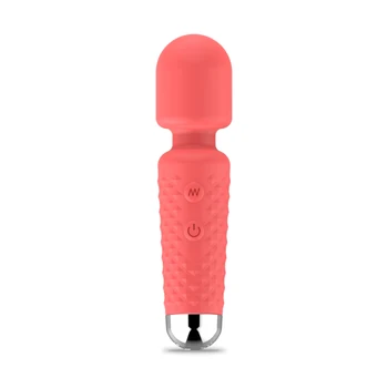 Güçlü Mini Vibratörler Kadınlar için 16 Hızları AV Sihirli Değnek USB Şarj G Noktası Masaj Yetişkin Seks Oyuncakları Kadın için 18+ 1