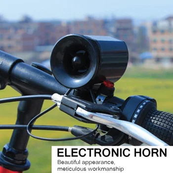 Bisiklet Boynuz 6-sound Bisiklet Süper Yüksek Sesle Elektronik megafon Çan Halka Alarm Hoparlör Su Geçirmez Bisiklet Güvenlik Bisiklet Aksesuarları