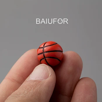 BAIUFOR Minyatürleri Mini Basketbol Futbol Modeli Peri Bahçe Dekor Teraryum Figürler Bebek evi Aksesuarları çocuk oyuncağı