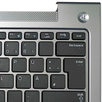 Tasarım üst kapak ile Samsung 530U3B 530U3C NP530U3B NP530U3C NP535U3C NP540U3 NP532U3C NP532U3A Almanca dizüstü bilgisayar klavye için 0
