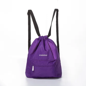 Su geçirmez kadın spor çanta sırt çantası sırt çantası kuru ıslak çanta açık koşu yüzme seyahat çantası sırt çantası eğitim spor Yoga