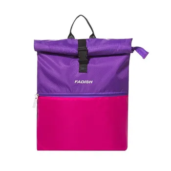Su geçirmez kadın spor çanta sırt çantası sırt çantası kuru ıslak çanta açık koşu yüzme seyahat çantası sırt çantası eğitim spor Yoga 3
