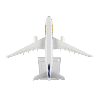 1/400 Uçak Moğol Hava Boeing 767 16 cm Alaşım Uçak B767 Modeli Masa Dekorasyon Çocuk Çocuk Hediye Koleksiyonu için