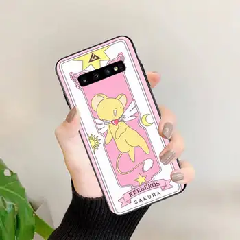 Kart Captor Sakuras Anime Telefon Kılıfı için Samsung S10 21 20 9 8 artı lite S20 UlTRA 7 kenar