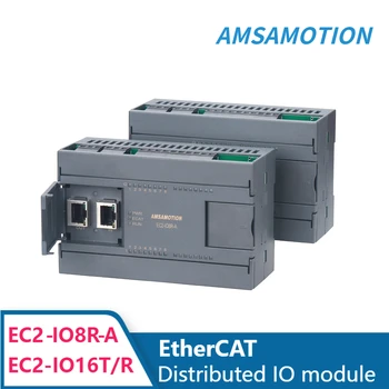 AMSAMOTİON EtherCAT Otobüs Uzaktan Dağıtılmış IO Modülü Endüstriyel Çift Akım Gerilim Analog Ethernet Kontrolü 5
