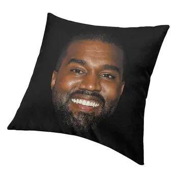 Komik Kanye West Meme minder örtüsü 50x50 cm Yumuşak Sevimli Atmak Yastık Kılıfı Araba Kanepe Yastık Kılıfı Polyester Fermuarlı