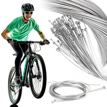 1 adet 2M Bisiklet Vites Kablosu Çekirdek Dağ Yol Bisikleti Sabit Vites Fren Hattı Vites Kolu Vites Fren Kablosu Çekirdek Çelik İç Tel