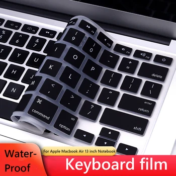 Yeni Su Geçirmez Laptop Klavye koruyucu film İçin Apple Macbook Pro Hava 13 inç dizüstü klavyesi Kapak Silikon A2337 A2179