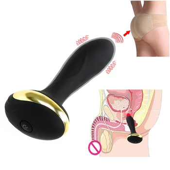 10 Modu Anal Yapay Penis Erkek prostat masaj aleti Güçlü Enayi Unisex Stimülatörü Anüs Penis Vibratör Seks Oyuncakları L1