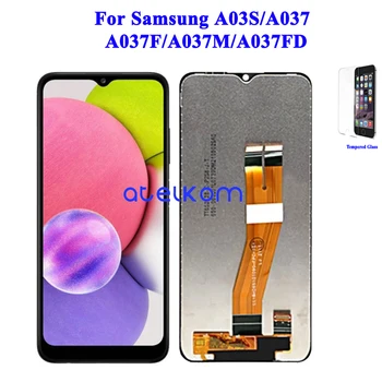 LCD Ekran Orijinal Samsung A03S Samsung LCD A03S A037F Ekran LCD Ekran dokunmatik sayısallaştırıcı tertibatı