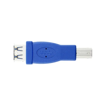 USB 3.0 Tip A Dişi B Tipi Erkek fiş konnektörü Adaptörü USB 3.0 Dönüştürücü Adaptör AF BM 3