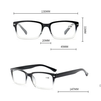 Ultralight okuma gözlüğü Erkekler Kadınlar Presbiyopi Gözlük Vintage Hipermetrop Gözlük Diyoptri +1.0 +1.5 +2.0 +2.5 +3.0 3.5 4.0