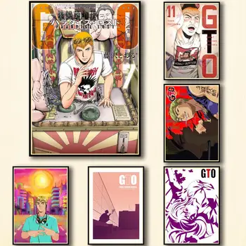 20 Tasarımlar Anime Büyük Öğretmen Onizuka Whitepaper Poster Yapıt Fantezi Duvar Sticker için Kahve Evi Bar A3