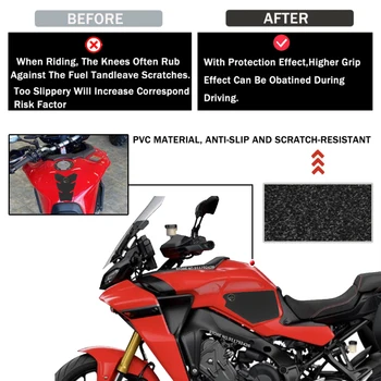 Yakıt Deposu TRACER 900GT 9GT Yamaha TRACER 900 9 GT 2021 2022 Motosiklet PVC kaymaz Yan Çıkartmalar Su Geçirmez Çıkartmaları