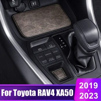 Toyota için RAV4 2019 2020 2021 2022 2023 RAV 4 XA50 Hibrid Kaymaz Kapı Oluk Ped Deri Kapısı Yuvası Su Bardağı Mat Aksesuarları