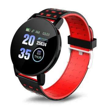 Akıllı saat Kadın Erkek Çağrı Mesaj Hatırlatma ile 1.3 İnç Renkli Dokunmatik Ekran Kalp Hızı Kan Monitörü Spor İzci Smartwatch 0