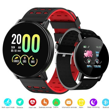Akıllı saat Kadın Erkek Çağrı Mesaj Hatırlatma ile 1.3 İnç Renkli Dokunmatik Ekran Kalp Hızı Kan Monitörü Spor İzci Smartwatch 5