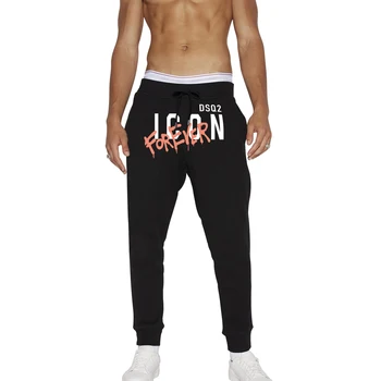 Erkekler Sweatpants Joggers Pantolon Otantik DSQ2 Marka Unisex Moda Mektubu Baskı Trend Pantolon Casual Streetwear Pantolon Boyutu 3XL