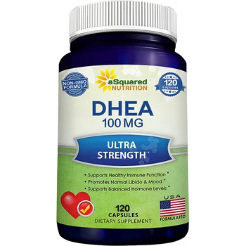 Doğal DHEA, erkek fiziğini iyileştirmeyi, dayanıklılığı ve dayanıklılığı artırmayı, libidoyu, gecikmeyi ve genişlemeyi destekler