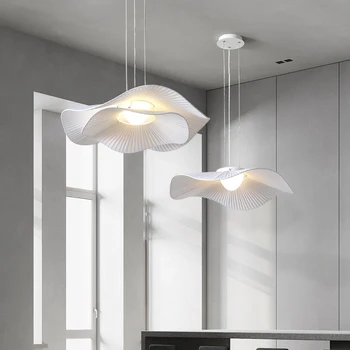 Iskandinav Lotus LED kolye ışık için otel / yemek odası Modern dekorasyon kolye lambaları ev kapalı asma asılı aydınlatma