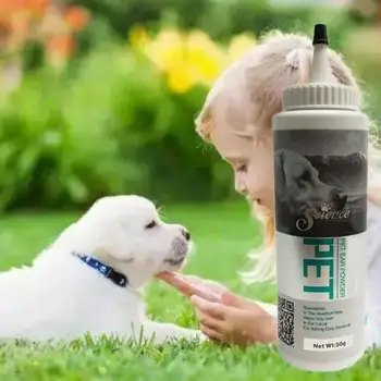 Pro Kulak Tozu Ağrısız Kaldırma Kulak Saç Sıvı Evcil Hayvanlar İçin Kulak Bakım Çözümü Pet Kulak Sağlık Temizlik Malzemeleri Kediler Köpekler İçin 0