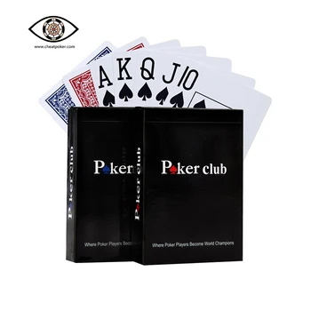Poker Kulübü Iskambil Kartları Anti Hile Poker Kızılötesi UV Sihirli Plastik Tahta Oyunu Güverte Işareti Kartı