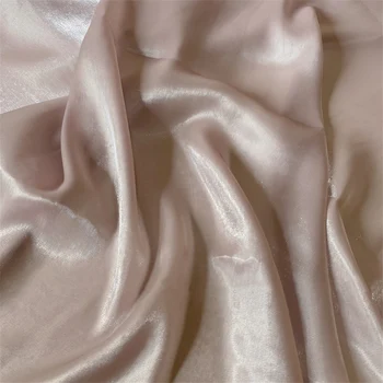 Renkli Vual Parlak Gazlı Bez Kumaş Masa Örtüsü Perde Tasarımcı Floresan Sahne düğün elbisesi Kumaş Büyük Arka Plan Bez