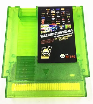MEGA KOLEKSİYONU 395 İN 1 Oyun Kartuşu için NES Konsolu 0