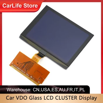 Çarpma sensörü VDO Cam LCD küme ekranı Ekran Flex Konnektörü ile ve Ekran Sürücüsü Araba Aksesuarları Audi A3/A4 / A6 2