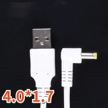 5 V 2A DC 4.0 mm x 1.7 mm 2A DC priz USB dönüştürmek 4.0*1.7 mm/DC 4017 Jack kablosu bağlantı kablosu 1 M Siyah & Beyaz