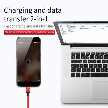 HOCO USB A mikro USB 2A Hızlı şarj kablosu Xiaomi Redmi için Samsung Huawei LG USB Hızlı şarj aleti kablosu Örgülü Veri sync Tel 5
