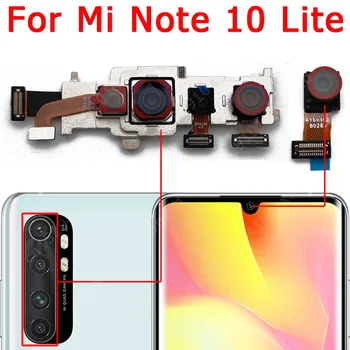 Orijinal Ön Dikiz Arka Kamera Xiaomi Mi Not İçin 10 Lite Note10 Ana Frontal Selfie Kamera Modülü Yedek Yedek parça