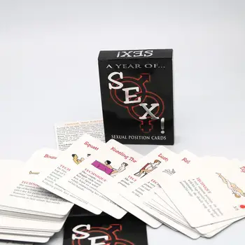 50 Pozisyon Esaret Tarot Kartları Yüksek Kaliteli Tarot yük platformu Oyunu Kader Kehanet Yetişkin Seksi Çıplak Çift Yatak Oyunları Kart