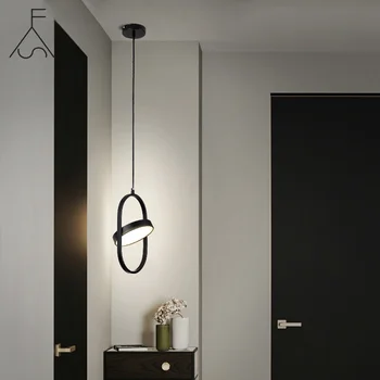 Modern LED kolye ışık fikstürü yatak odası mutfak yemek odası asılı lambalar armatür süspansiyon altın ev dekorasyon ışıklandırma 1