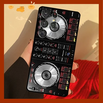 Elektronik Müzik DJ Denetleyici Mikser Silikon Kılıf Samsung Galaxy S22 S21 Ultra Not 20 S8 S9 S10 Not 10 Artı S20 FE Kapak 0