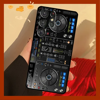 Elektronik Müzik DJ Denetleyici Mikser Silikon Kılıf Samsung Galaxy S22 S21 Ultra Not 20 S8 S9 S10 Not 10 Artı S20 FE Kapak 4