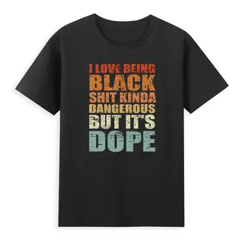 Ben Aşk Olmak Siyah GEÇMİŞİ Tür Tehlikeli Ama Crewneck Pamuk T Gömlek Erkekler Rahat Kısa Kollu Tees Tops Dropshipping 0