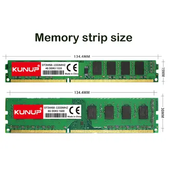Memoria RAM DDR3 PC3-10600 PC3-12800 16 GB 8 GB 4 GB 10 ADET Kiti 1866 MHz 1600 MHz 1333 MHz Masaüstü RAM 240 Pins 1.5 V DIMM PC Bellek 5