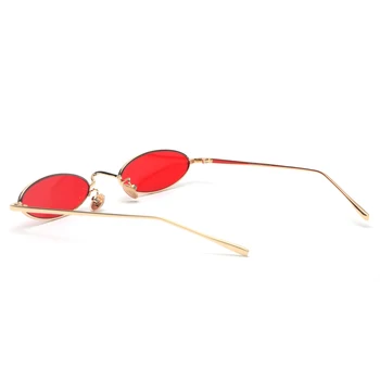 Kachawoo vintage küçük çerçeve güneş gözlüğü erkekler oval metal çerçeve altın kırmızı erkek retro güneş gözlüğü kadınlar ıçin 2018 uv400 2