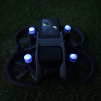 Avata Mini Strobe Gece navigasyon ışığı LED DJI Avata Evrensel Sinyal Flaş Uyarı Yönü Tanımlama Aksesuarları