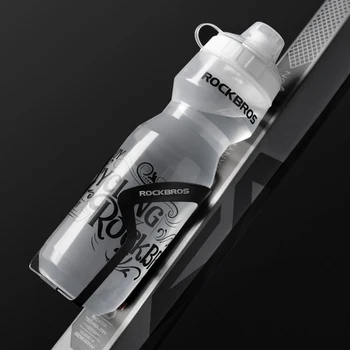 ROCKBROS Su Şişesi 600/750 ML Taşınabilir Sızdırmaz Bisiklet Şişe Açık Taşınabilir Bisiklet Drinkware Plastik içme şişesi