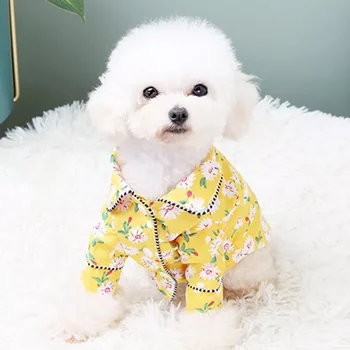 2023New Köpek Pijama Kış Köpek Tulum Giysileri Kedi Köpek Gömlek Pijama Pet Coat Giyim Küçük Köpekler İçin Fransız Bulldog Yorkie