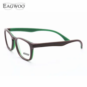 EAGWOO Silikon Yumuşak Gözlük Çocuk Optik Çerçeve Düz Gözlük Erkek Kız Tapınak Reçete Gözlük Çerçevesi 333 1