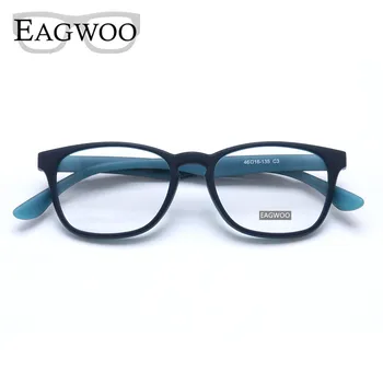 EAGWOO Silikon Yumuşak Gözlük Çocuk Optik Çerçeve Düz Gözlük Erkek Kız Tapınak Reçete Gözlük Çerçevesi 333 5