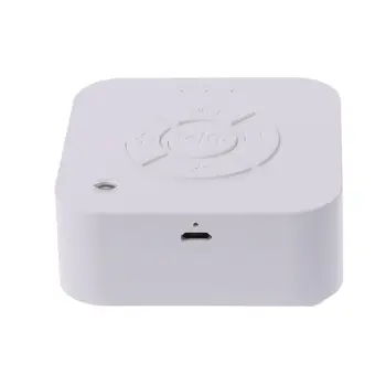 Beyaz Gürültü Makinesi USB Şarj Edilebilir Zamanlı Kapatma Uyku Ses Makinesi Uyku ve Gevşeme Bebek Yetişkin Ofis Seyahat