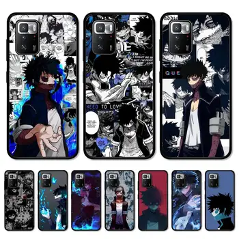 Dabi My Hero Academia anime telefon kılıfı Redmi İçin Not 10 9 8 6 Pro 8T 5A 4X X 5 Artı 7 7A 9A K20 Kapak 1
