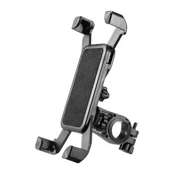 Anti Sarsıntı 360° Rotasyon Ayarlanabilir Smartphone Montaj Braketi Evrensel Bisiklet Tutucu Bisiklet Gidon Cep telefon tutucu Standı 5