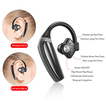 KİNGSTAR B1 kablosuz bluetooth Kulaklık Gürültü İptal Bluetooth Kulaklık Kulaklık Ses Kontrolü Kulak Kancası İş Kulaklık