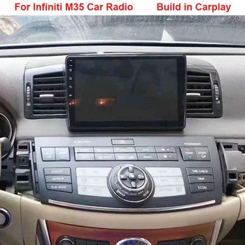 10 inç 2din Radyo Kafa Ünitesi Android Otomatik INFİNİTİ m35 Araba Multimedya Oynatıcı GPS Navigasyon Araba Stereo Carplay WİFİ