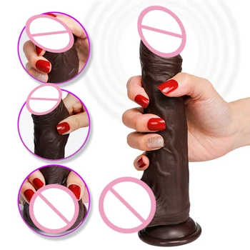 HESEKS gerçekçi uzaktan ısıtma Penis Teleskopik Rotasyon salıncak titreşim yetişkin Oyuncak yapay Penis G Spot vibratör Kadınlar İçin seks oyuncak Fema